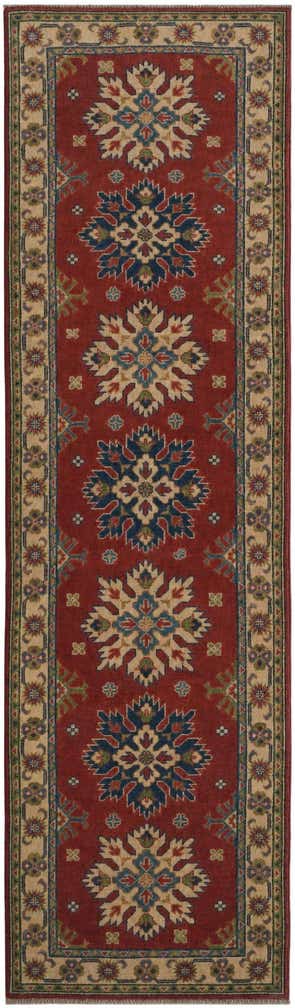 2' 8 x 9' 4 Hand Knotted Kazak Runner Rug