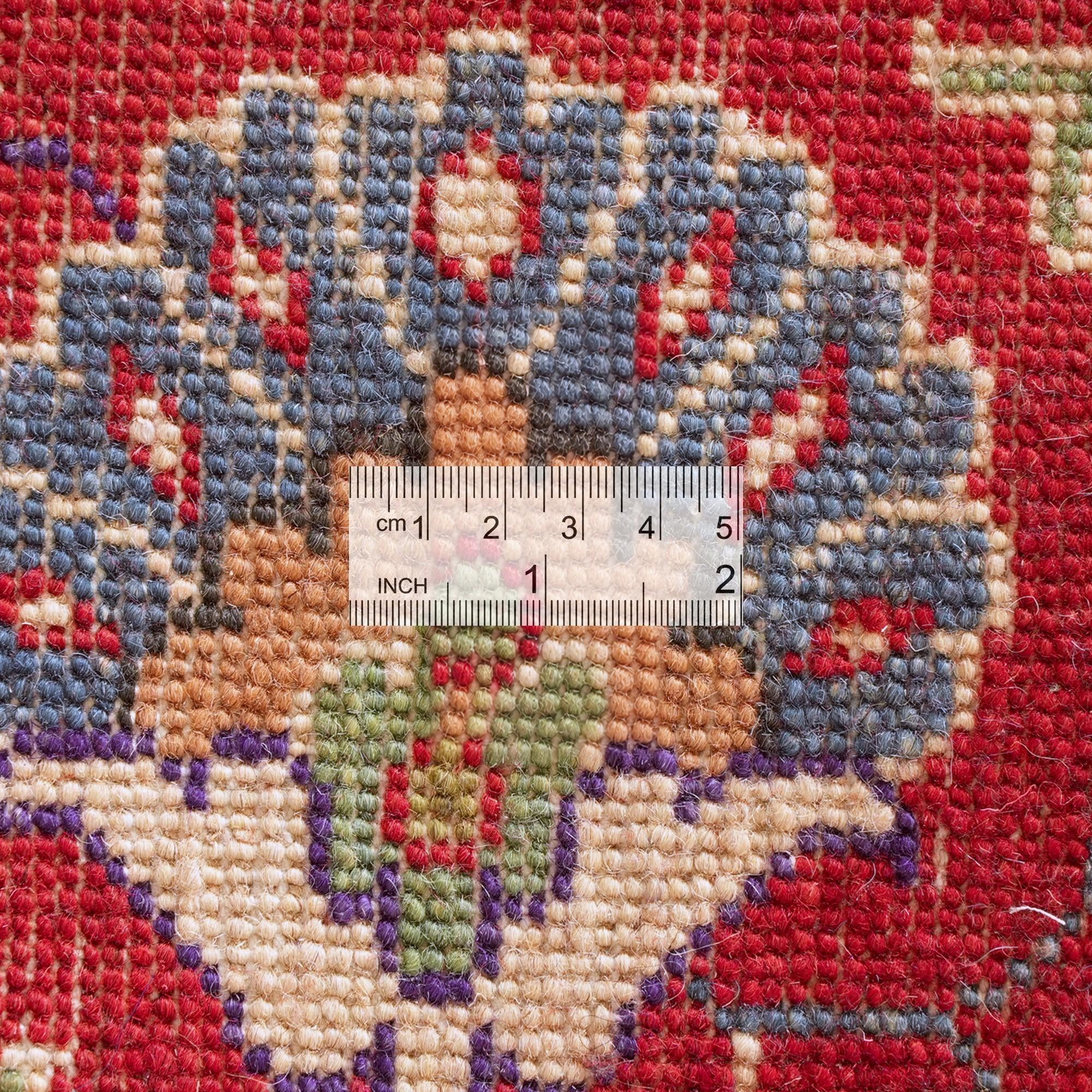Detail image 10 of 12: 2' 8 x 8' 2 Hand Knotted Kazak Runner Rug