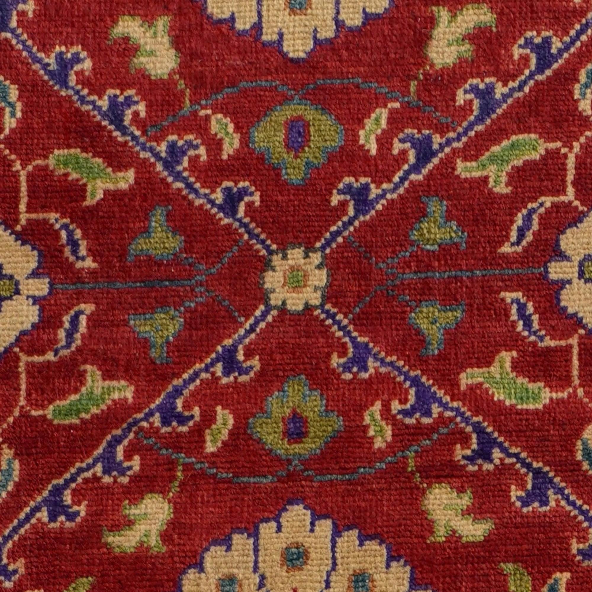 Detail image 11 of 12: 2' 8 x 8' 2 Hand Knotted Kazak Runner Rug