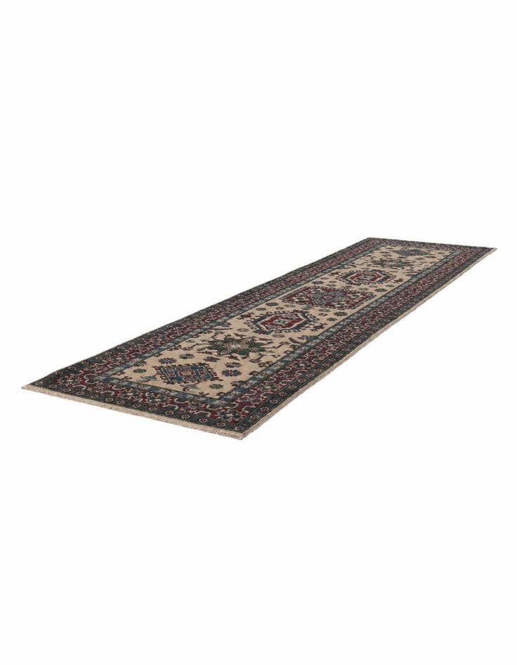 Detail image of 2' 9 x 9' 11 Hand Knotted Kazak Runner Rug
