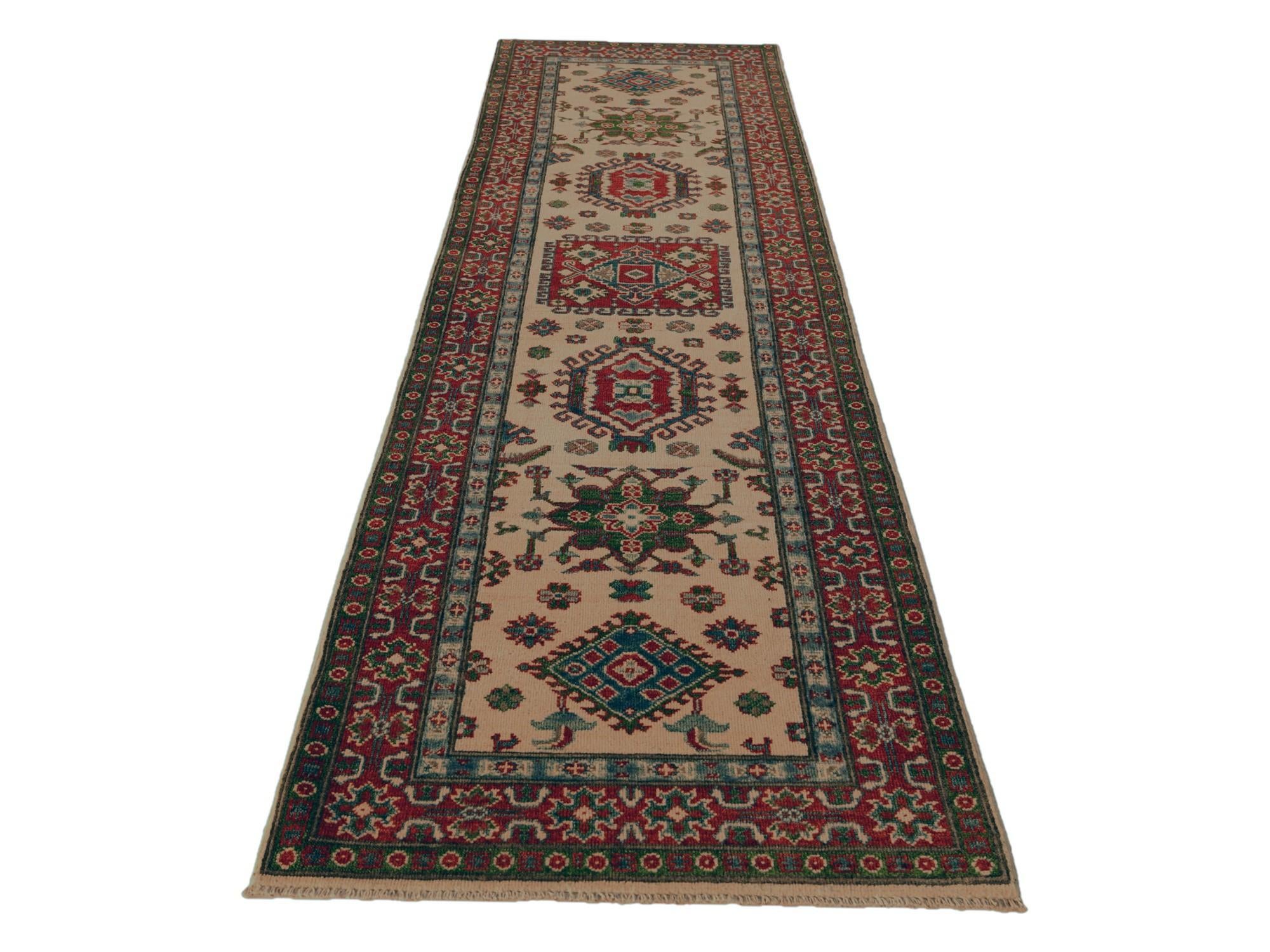 2' 9 x 9' 11 Hand Knotted Kazak Runner Rug
