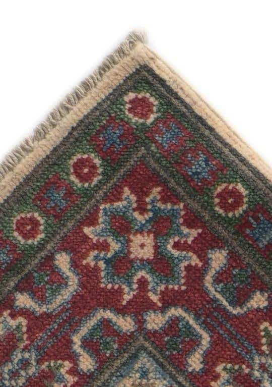 2' 9 x 9' 11 Hand Knotted Kazak Runner Rug