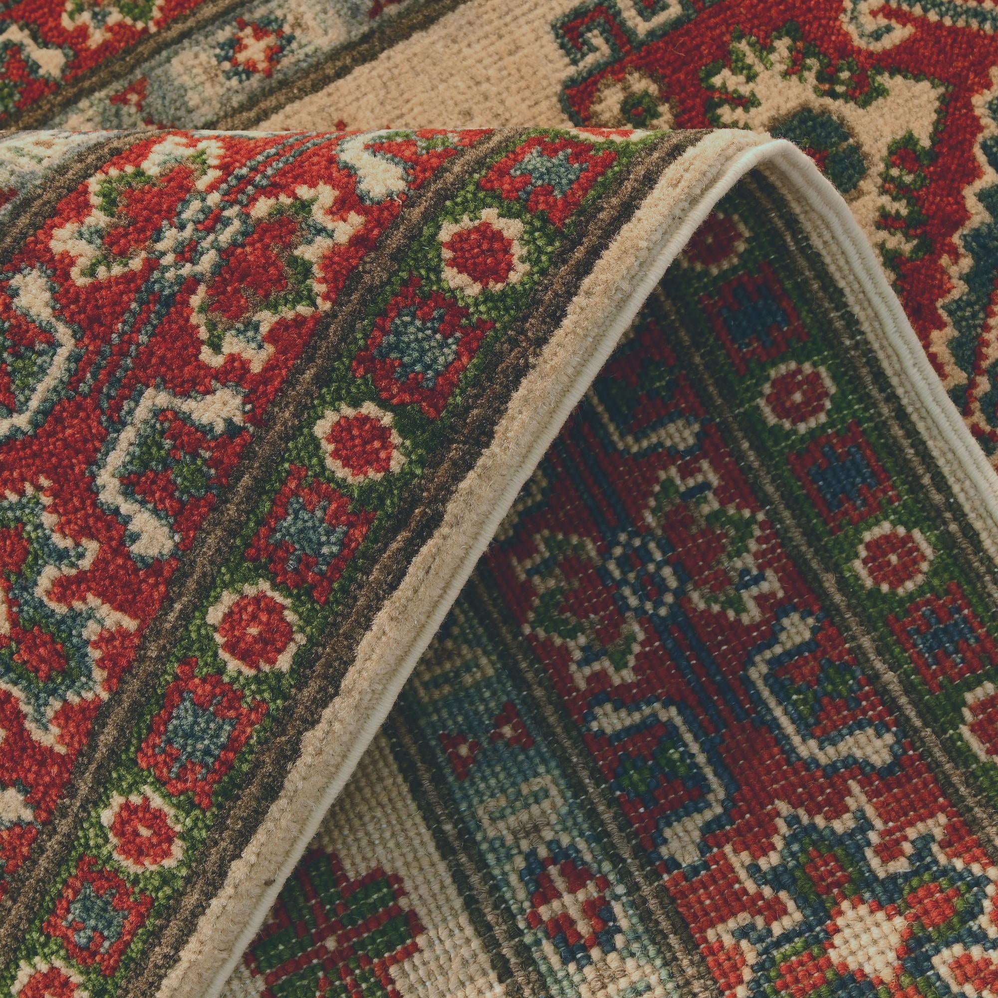 2' 9 x 9' 11 Hand Knotted Kazak Runner Rug