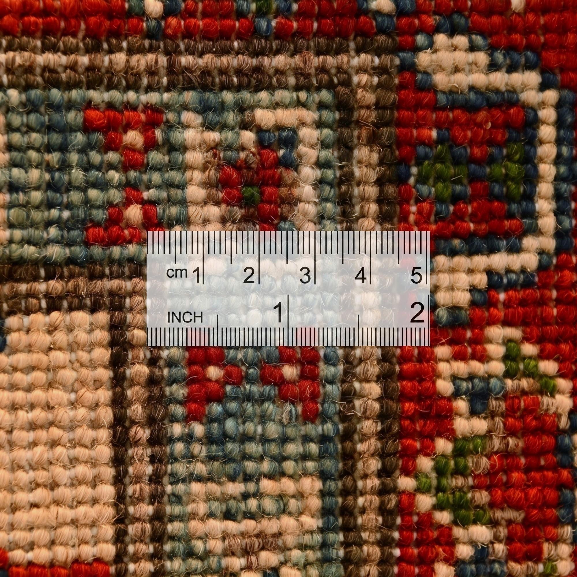 2' 9 x 9' 11 Hand Knotted Kazak Runner Rug