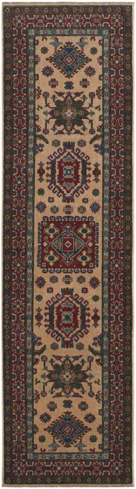 2' 9 x 9' 11 Hand Knotted Kazak Runner Rug