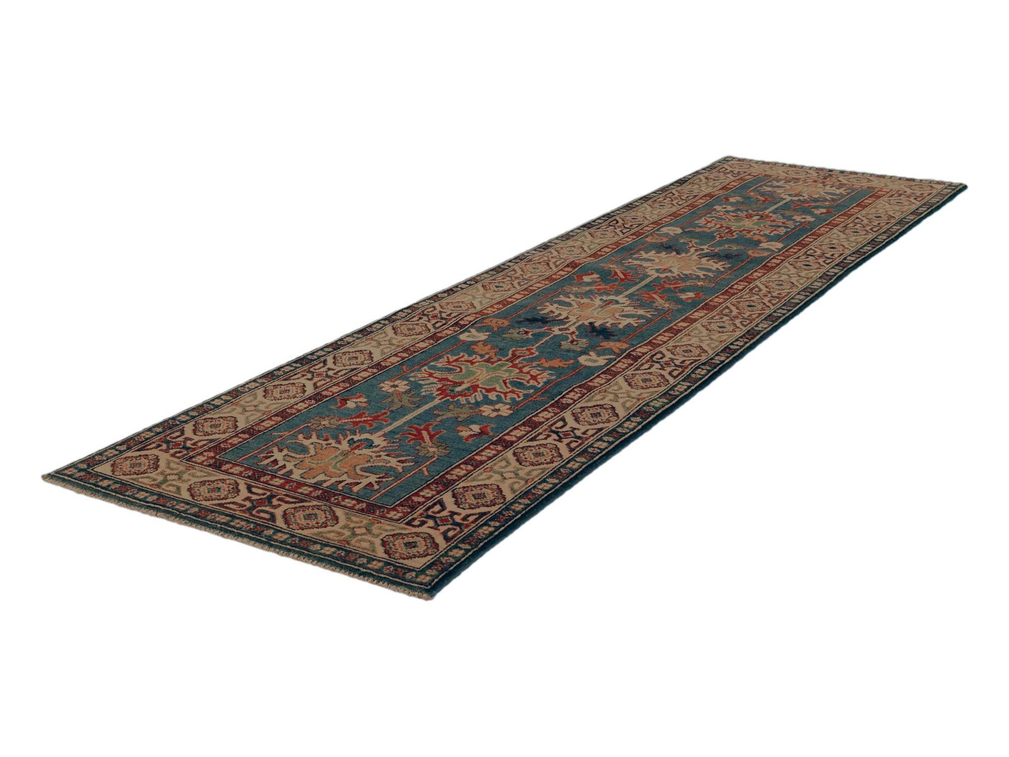 2' 8 x 9' 8 Hand Knotted Kazak Runner Rug