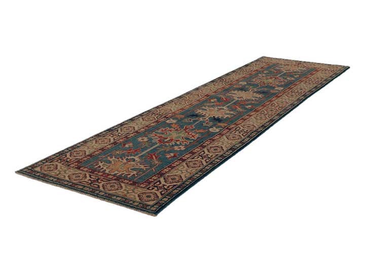 2' 8 x 9' 8 Hand Knotted Kazak Runner Rug