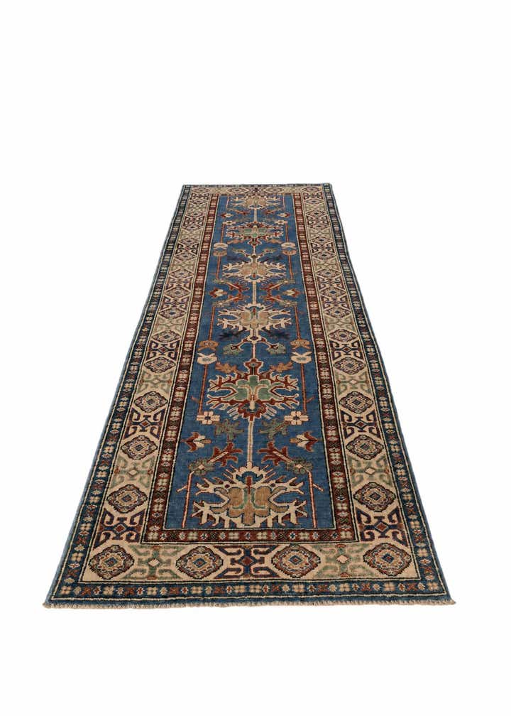 2' 8 x 9' 8 Hand Knotted Kazak Runner Rug