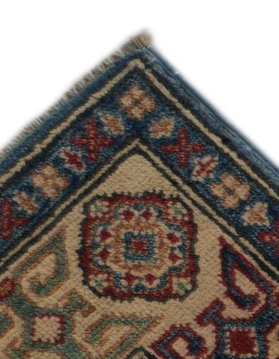 Detail image of 2' 8 x 9' 8 Hand Knotted Kazak Runner Rug