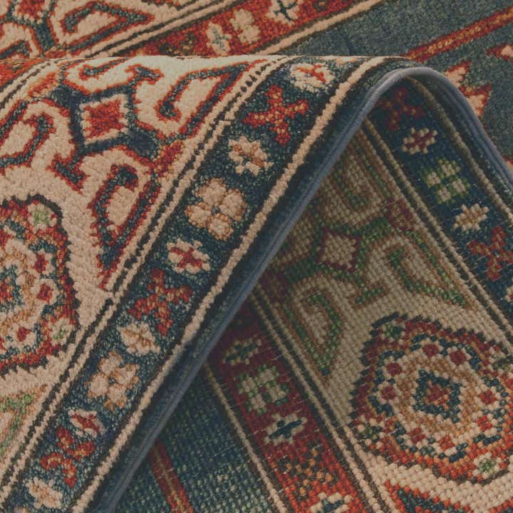 2' 8 x 9' 8 Hand Knotted Kazak Runner Rug
