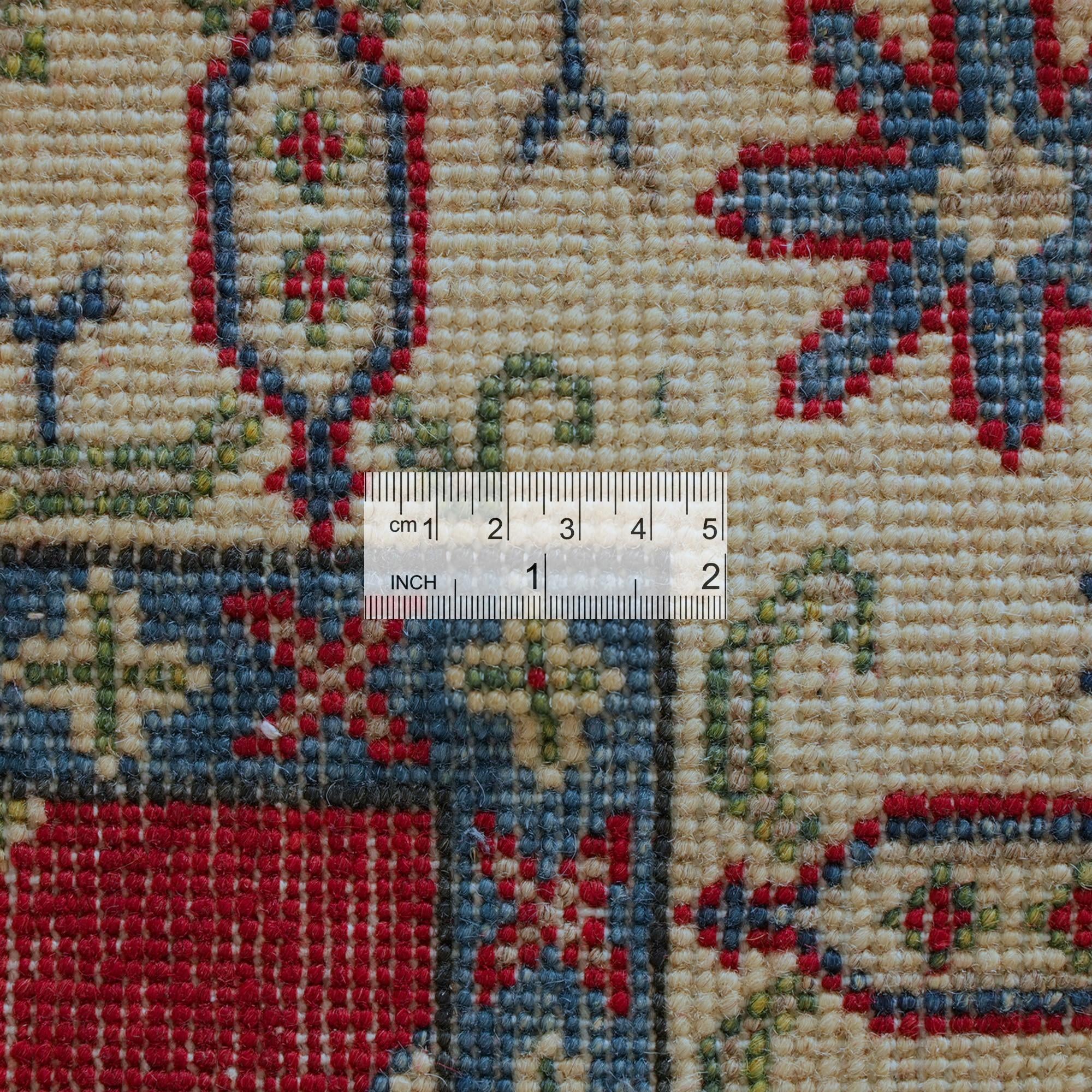 Detail image 10 of 12: 2' 9 x 9' 9 Hand Knotted Kazak Runner Rug