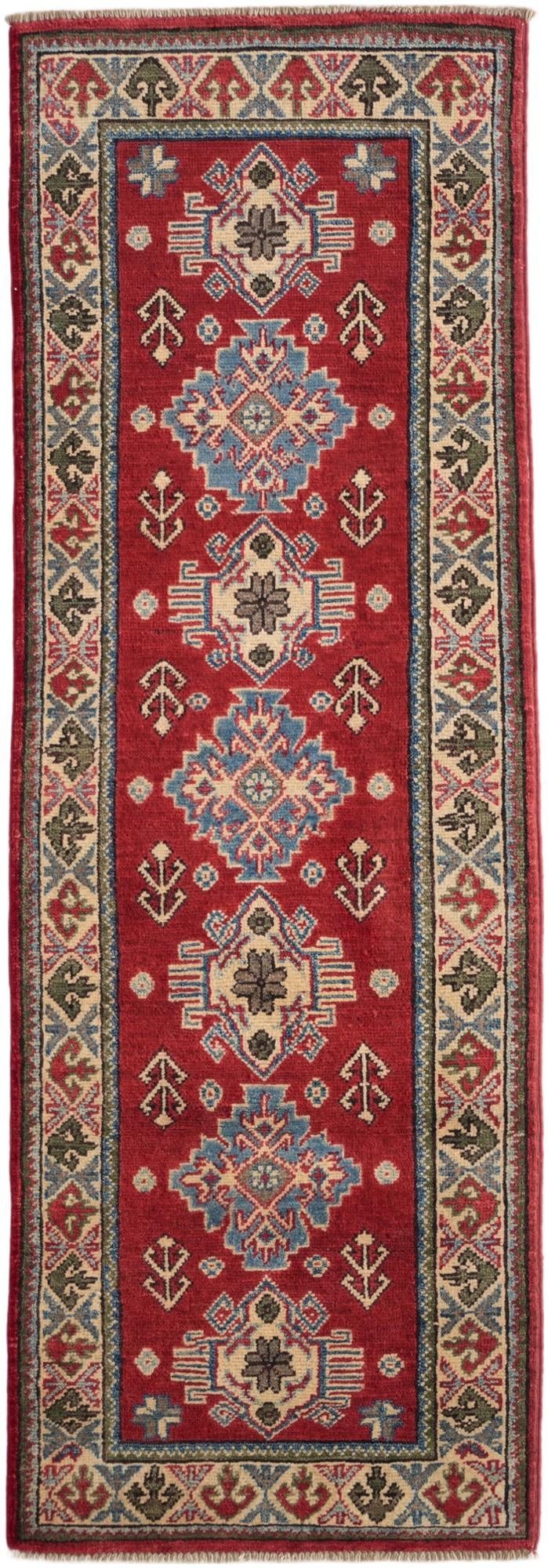 2' x 5' 10 Hand Knotted Kazak Runner Rug