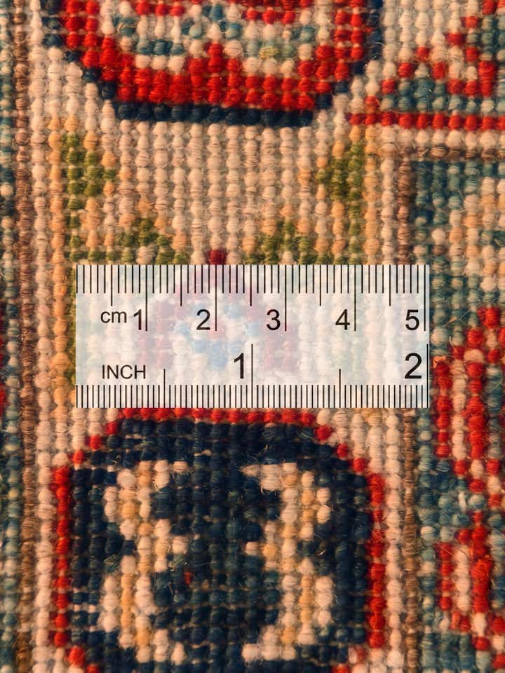 2' 9 x 9' 9 Hand Knotted Kazak Runner Rug