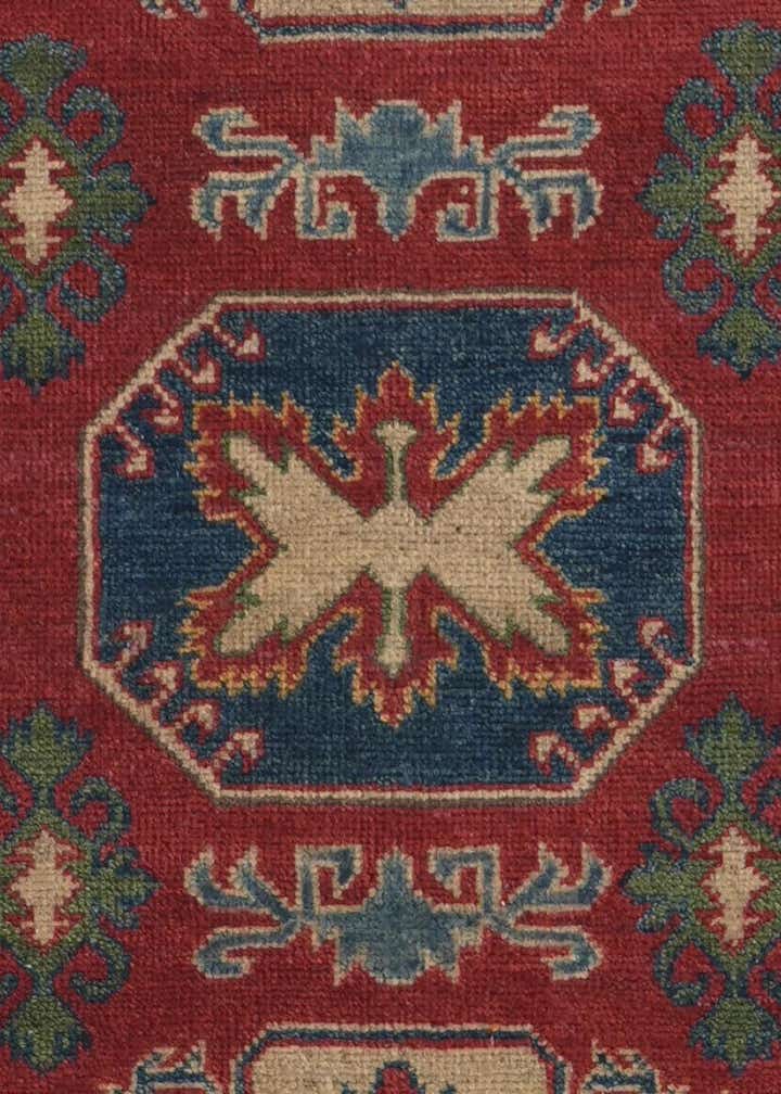 2' 9 x 9' 9 Hand Knotted Kazak Runner Rug