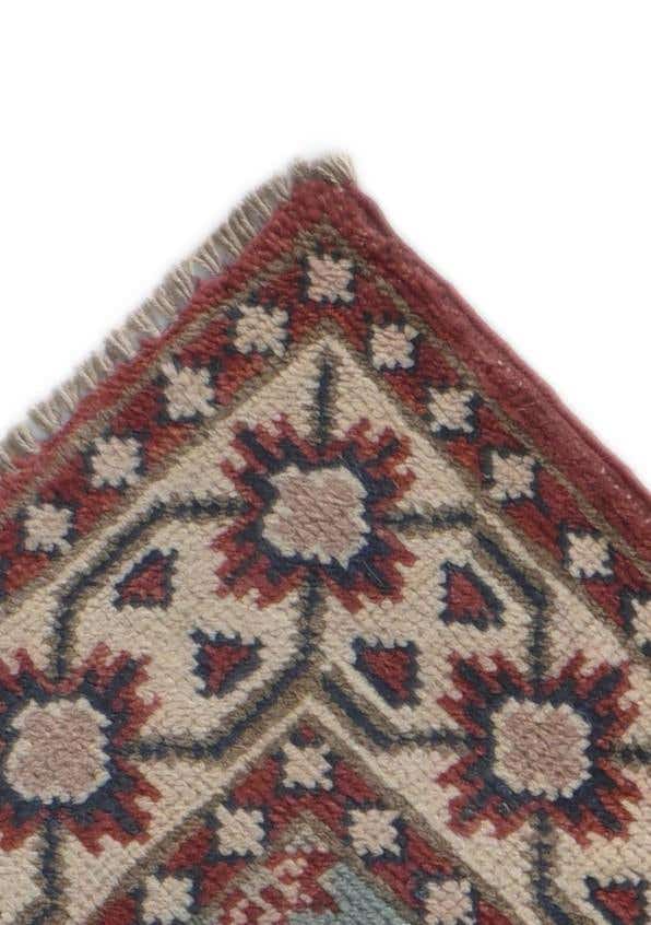 2' 11 x 9' 7 Hand Knotted Kazak Runner Rug