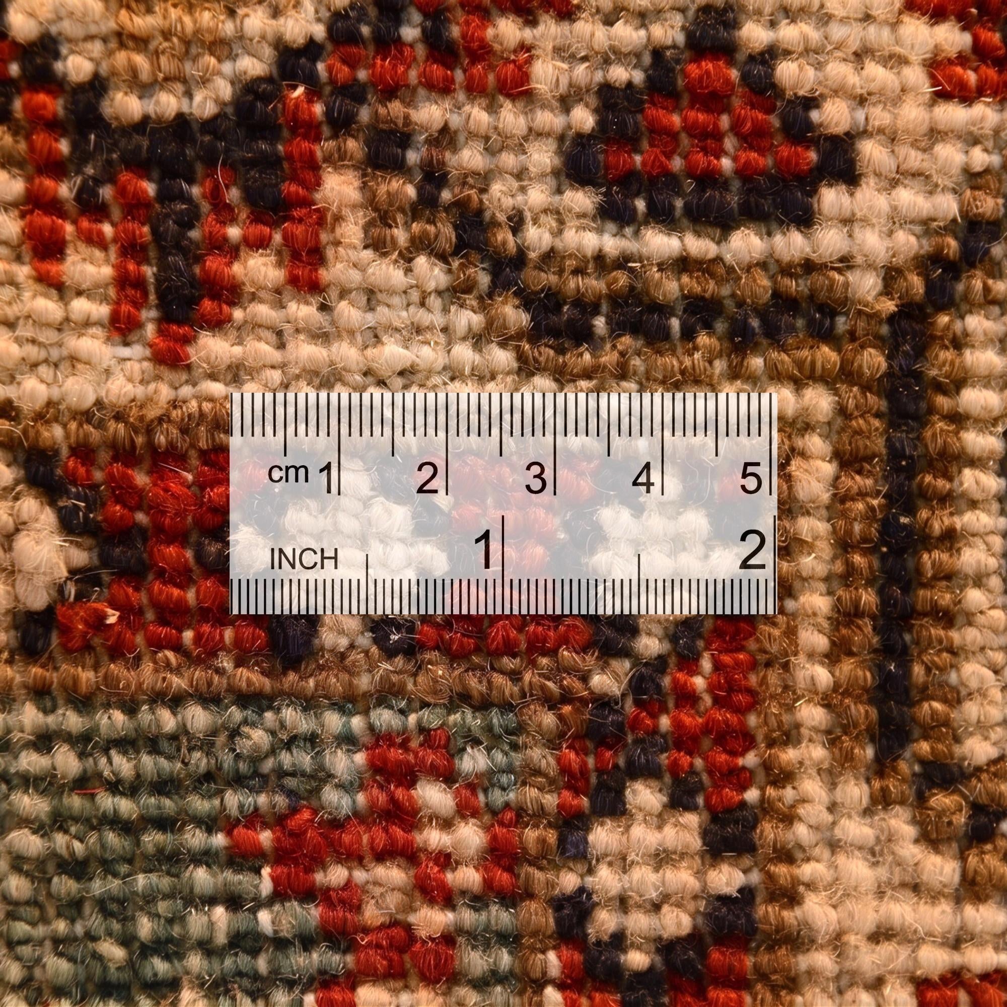 2' 11 x 9' 7 Hand Knotted Kazak Runner Rug