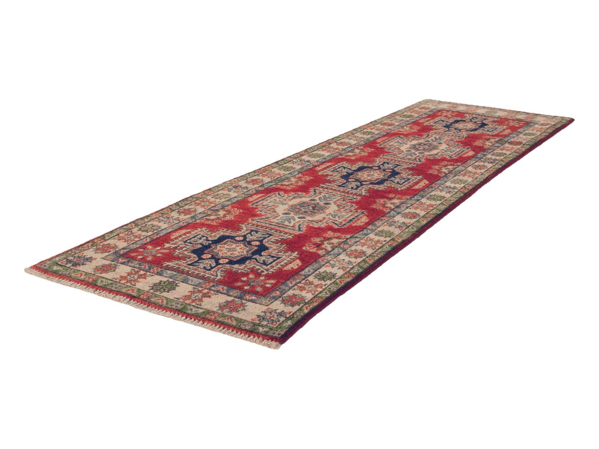 1' 11 x 6' 6 Hand Knotted Kazak Runner Rug