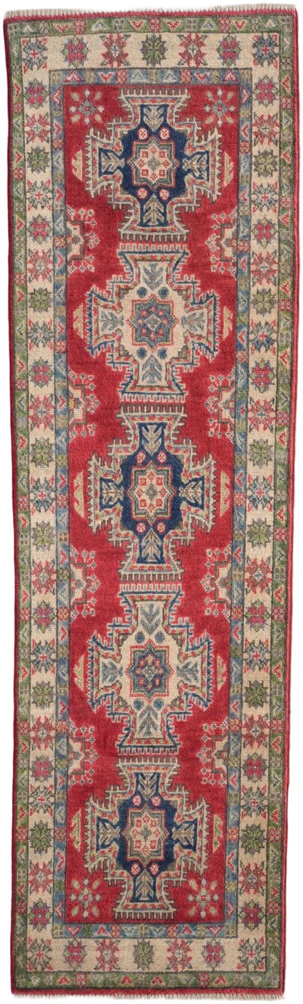 1' 11 x 6' 6 Hand Knotted Kazak Runner Rug