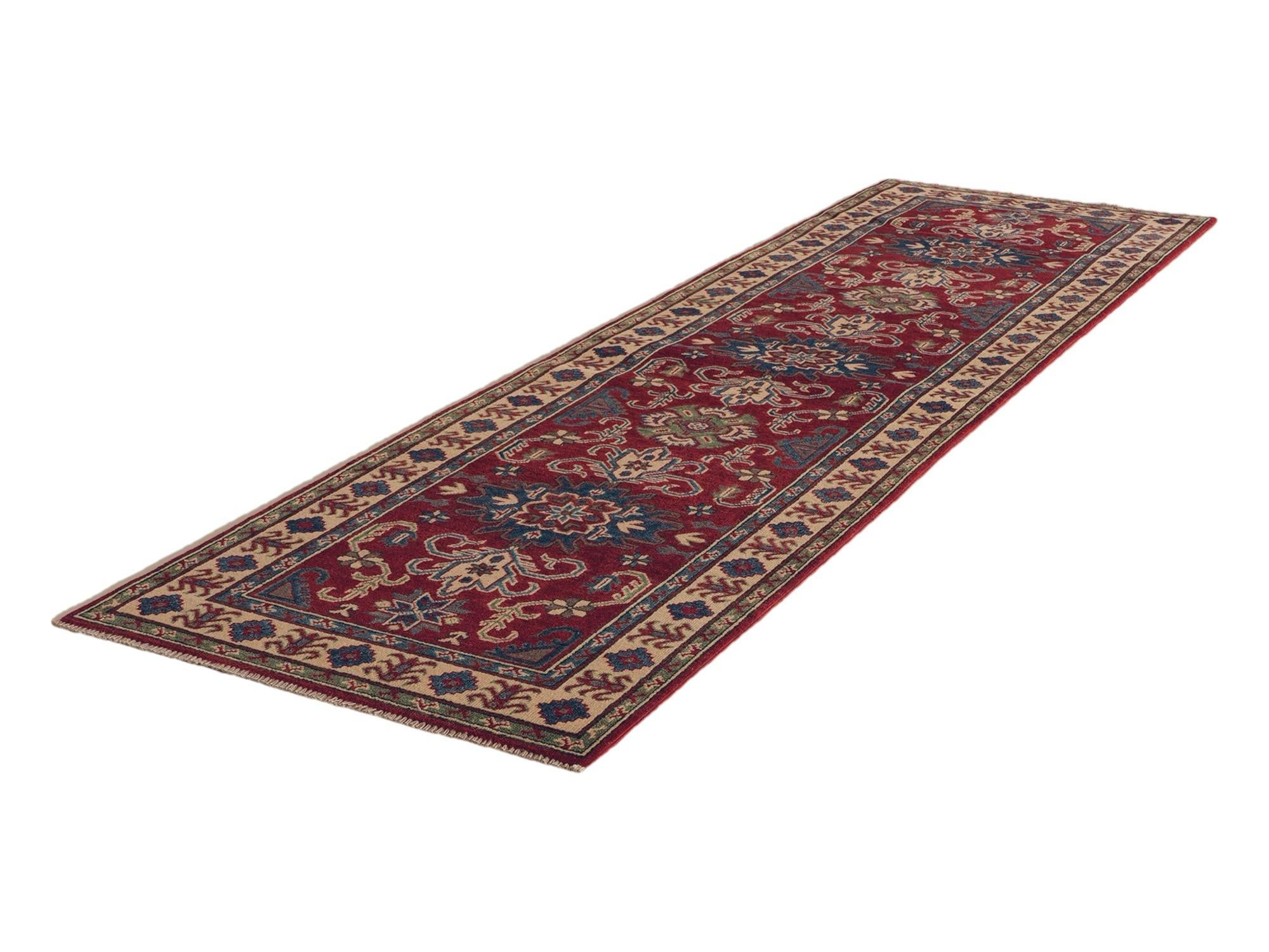 Detail image 4 of 12: 2' 9 x 9' 9 Hand Knotted Kazak Runner Rug