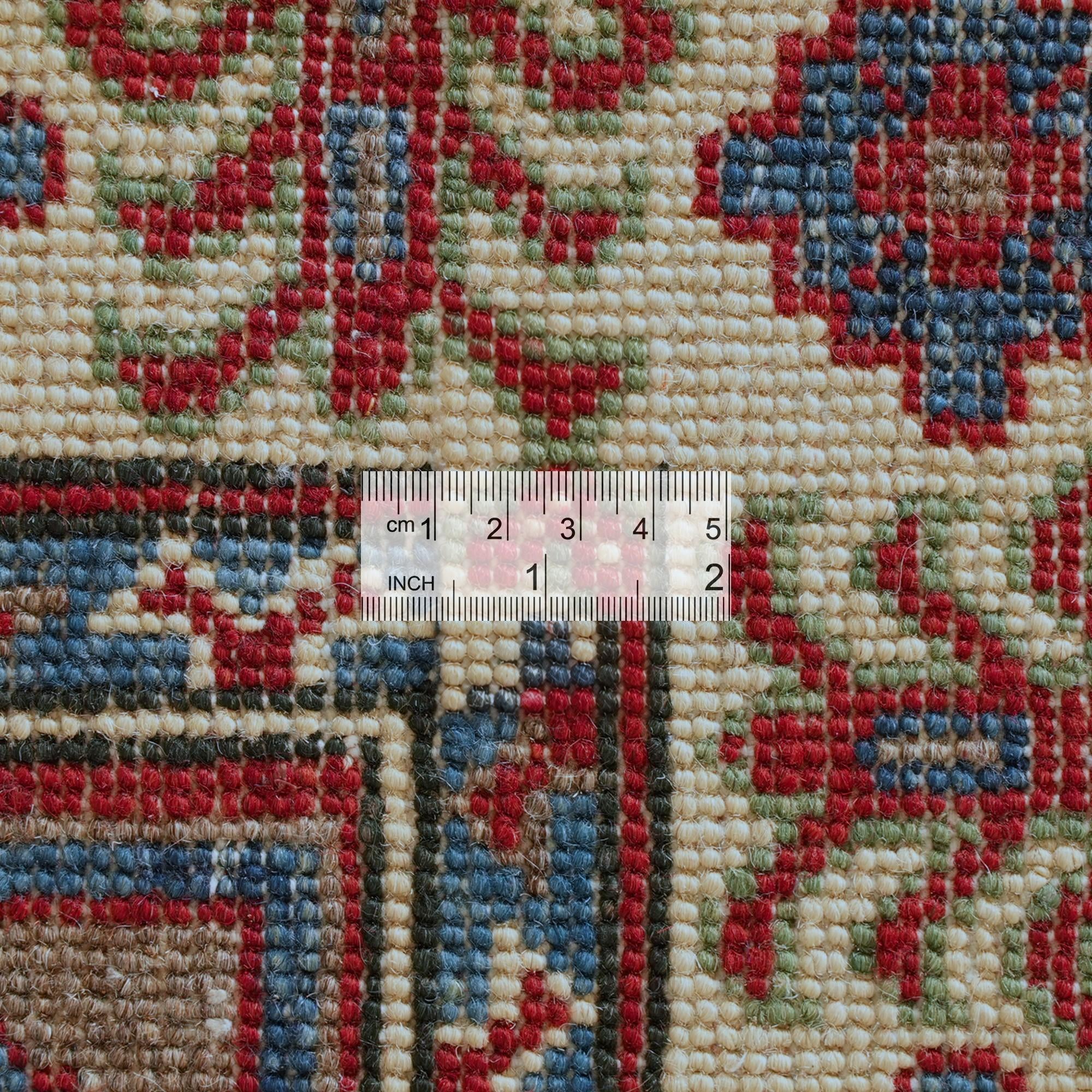 Detail image 10 of 12: 2' 9 x 9' 9 Hand Knotted Kazak Runner Rug
