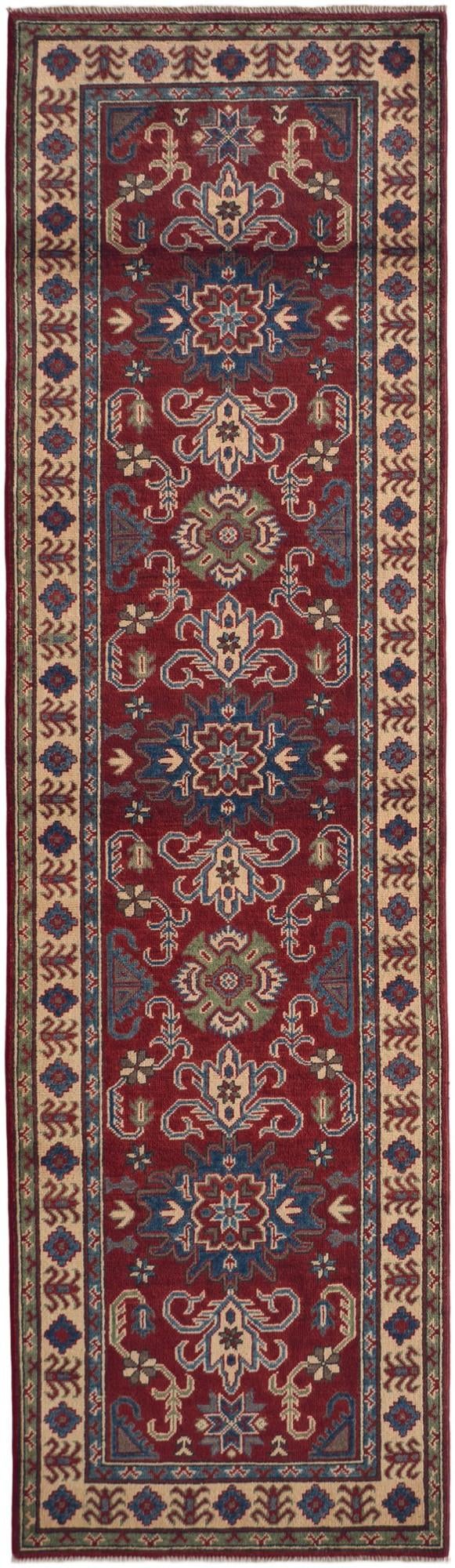 Detail image 2 of 12: 2' 9 x 9' 9 Hand Knotted Kazak Runner Rug