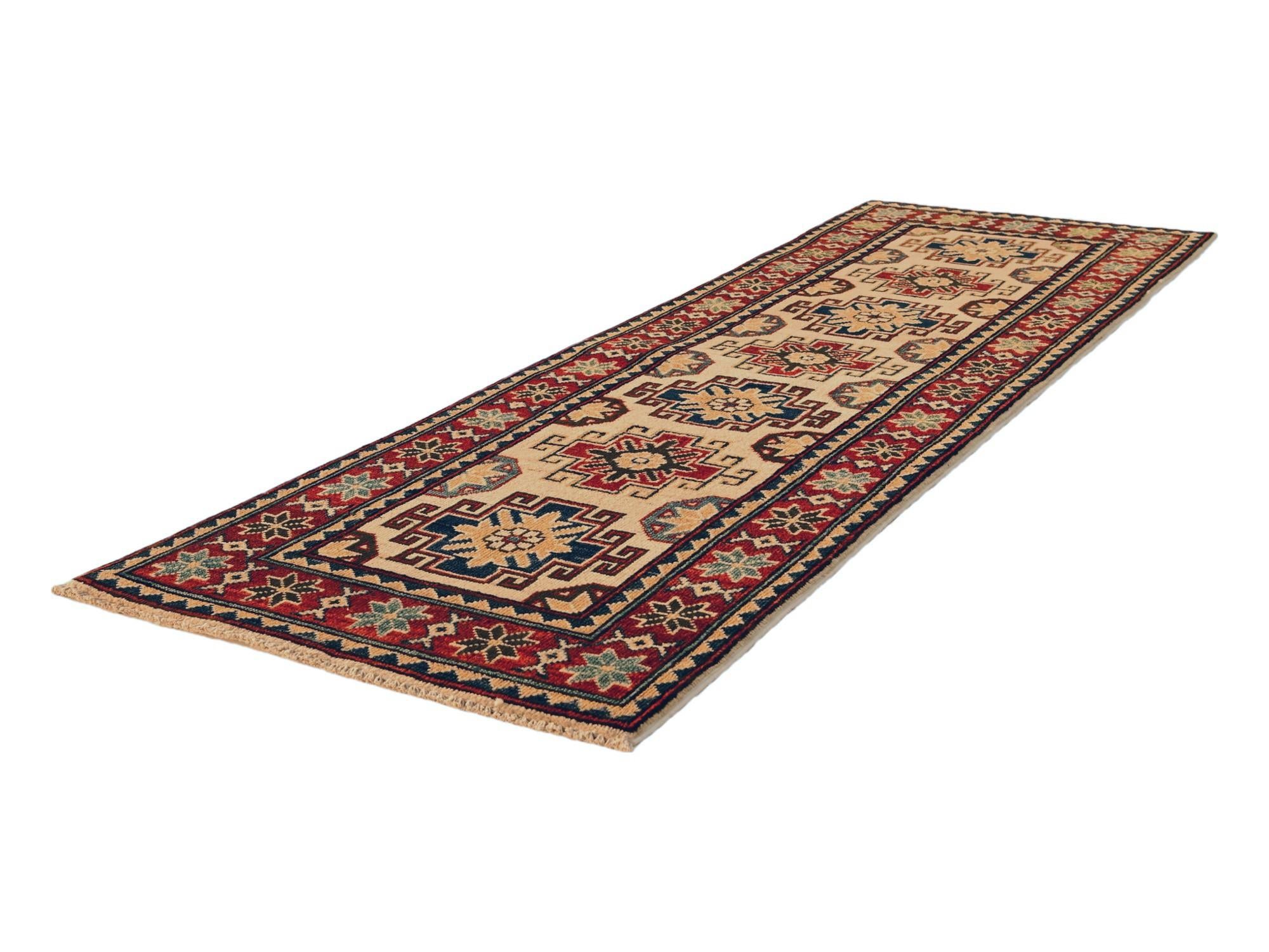 2' x 6' Hand Knotted Kazak Runner Rug