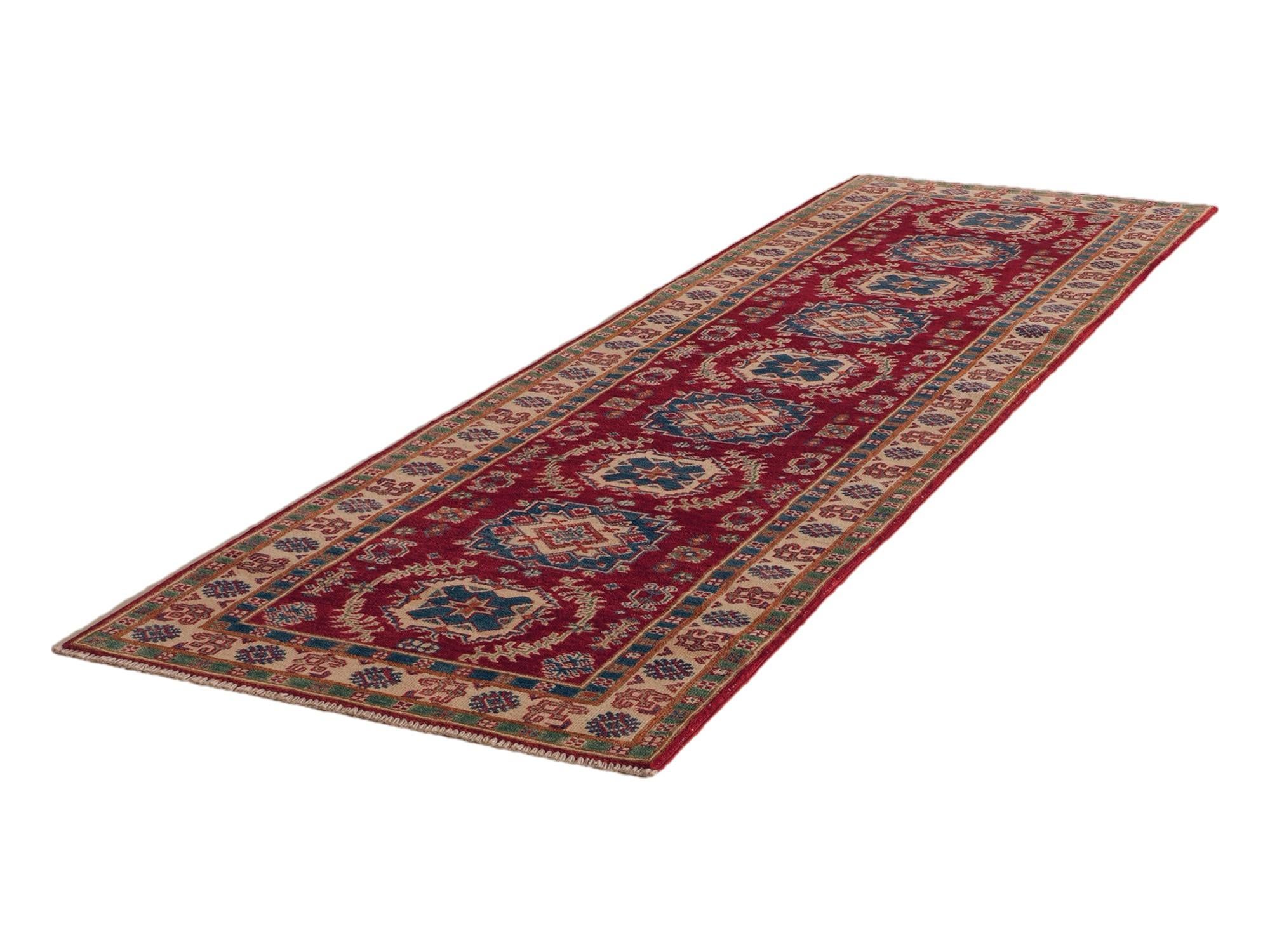 Detail image 4 of 11: 2' 11 x 9' 11 Hand Knotted Kazak Runner Rug