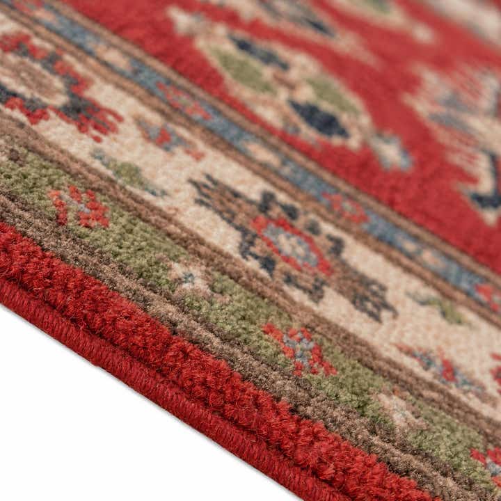 65cm x 175cm Hand Knotted Kazak Runner Rug