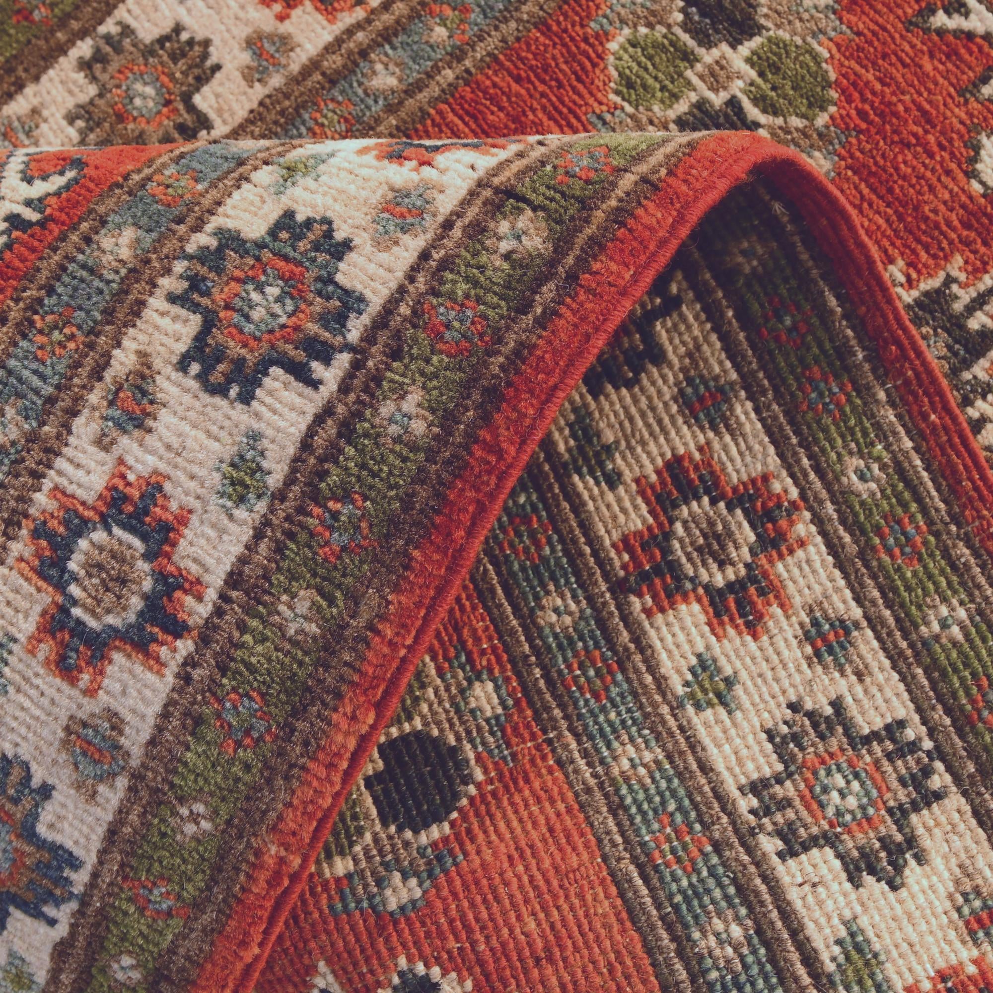 2' 2 x 5' 9 Hand Knotted Kazak Runner Rug