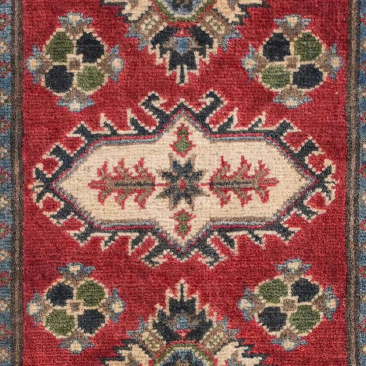 65cm x 175cm Hand Knotted Kazak Runner Rug