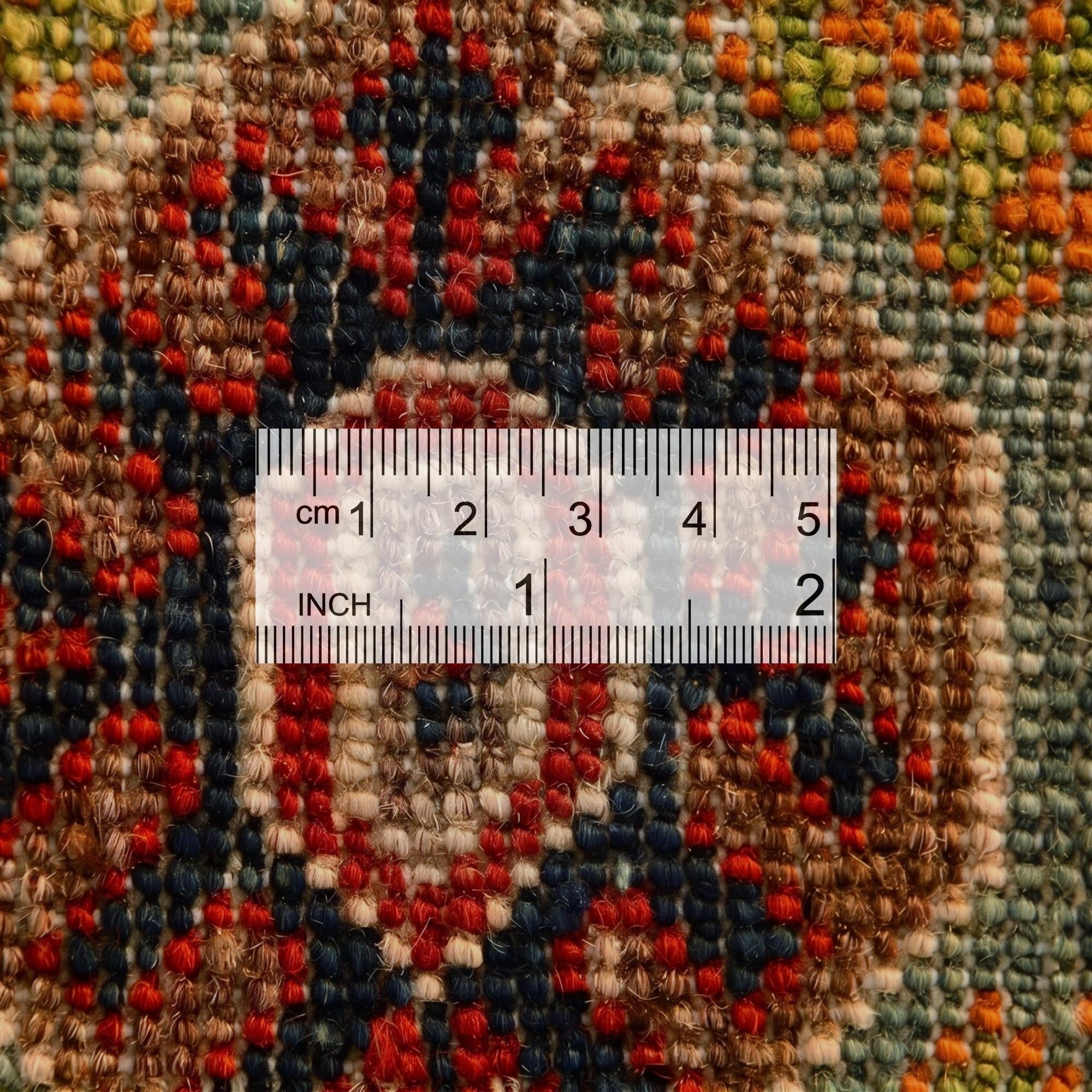 2' 7 x 9' 9 Hand Knotted Kazak Runner Rug