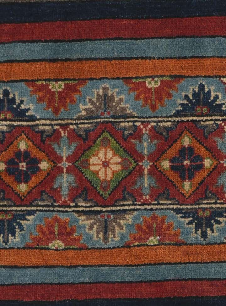 2' 7 x 9' 9 Hand Knotted Kazak Runner Rug
