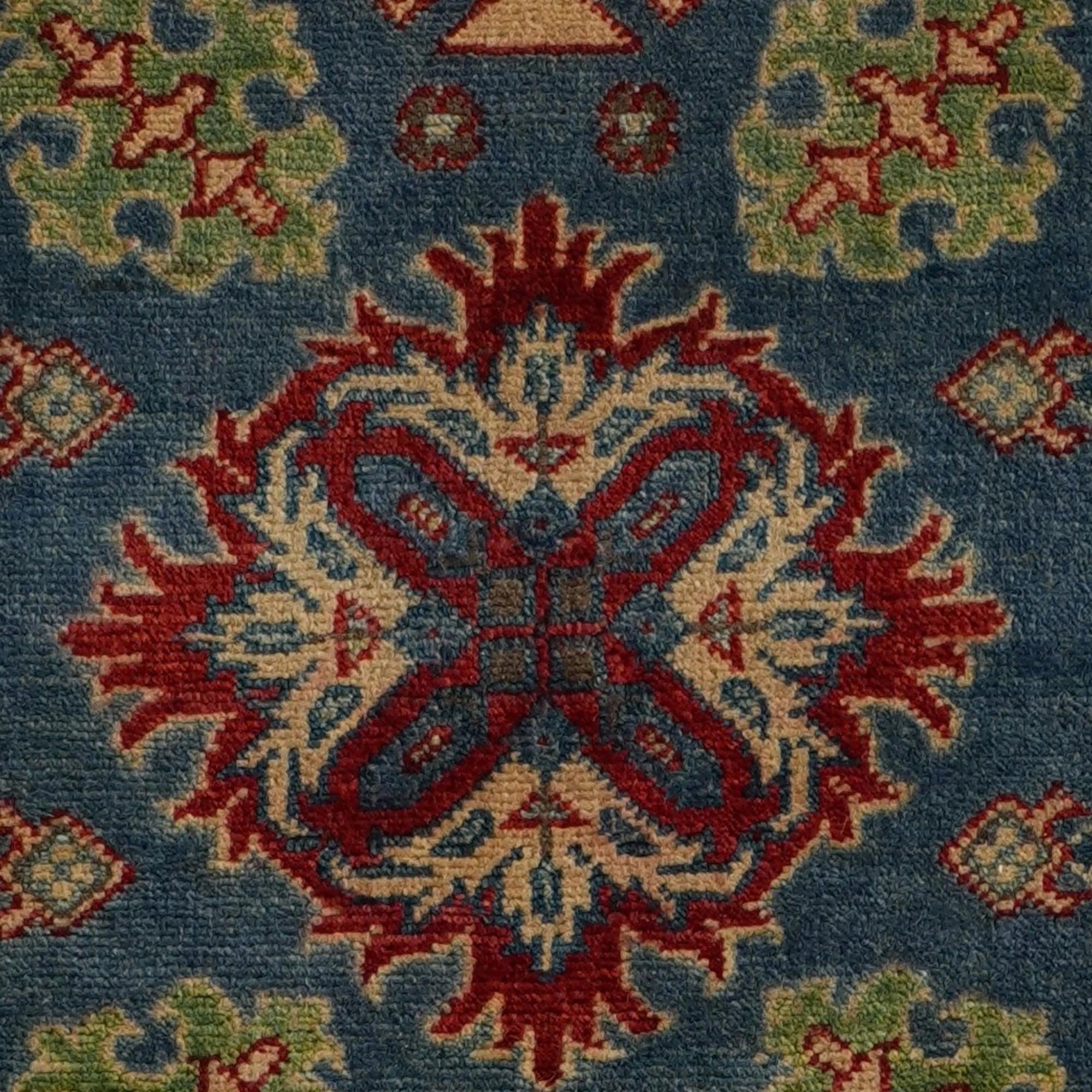85cm x 300cm anudado a mano Kazak Alfombra Pasillera