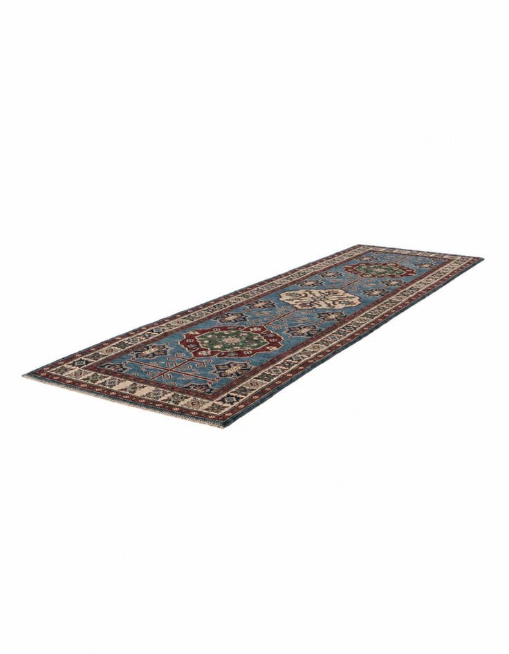 Detail image of 2' 10 x 9' 11 Hand Knotted Kazak Runner Rug