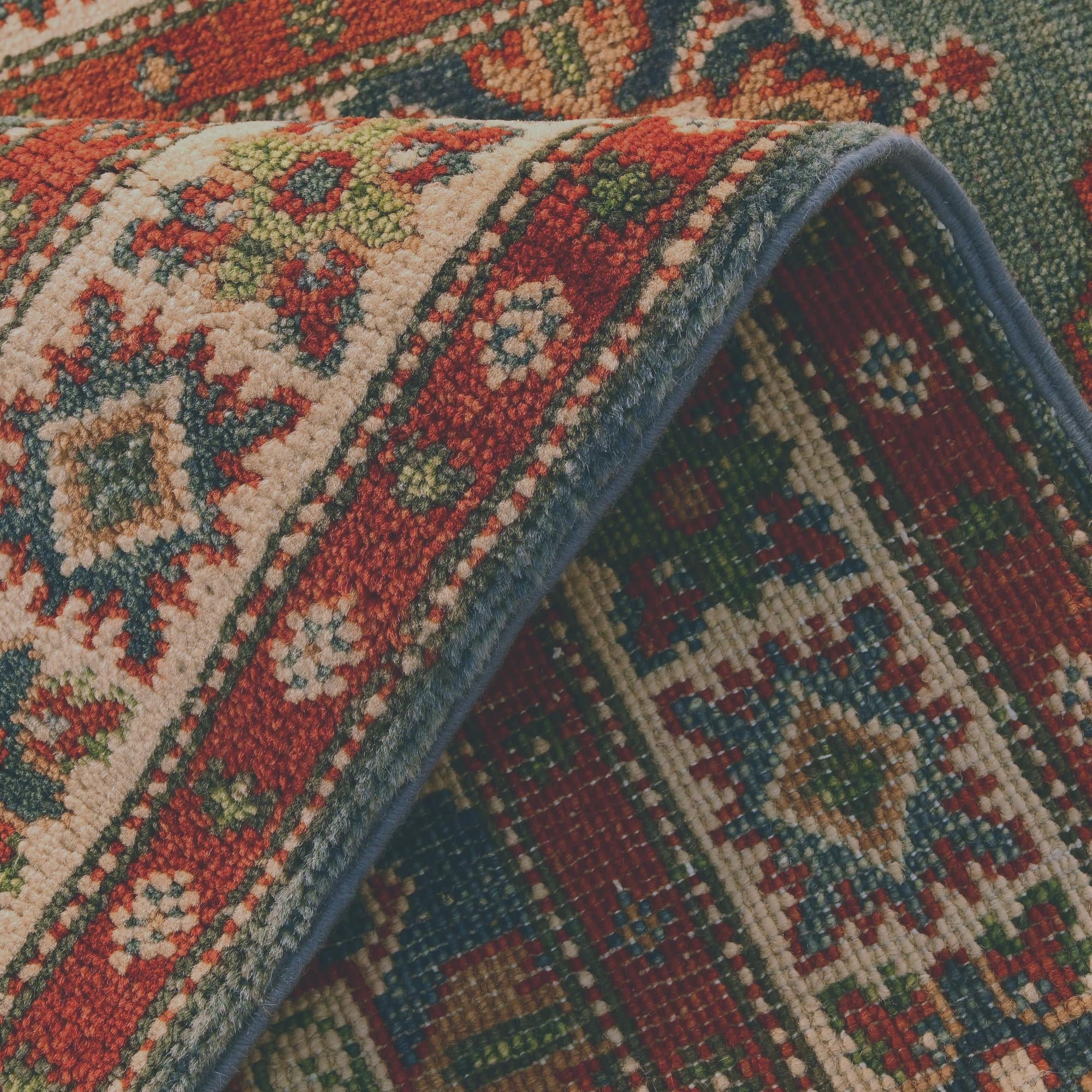 2' 10 x 9' 11 Hand Knotted Kazak Runner Rug