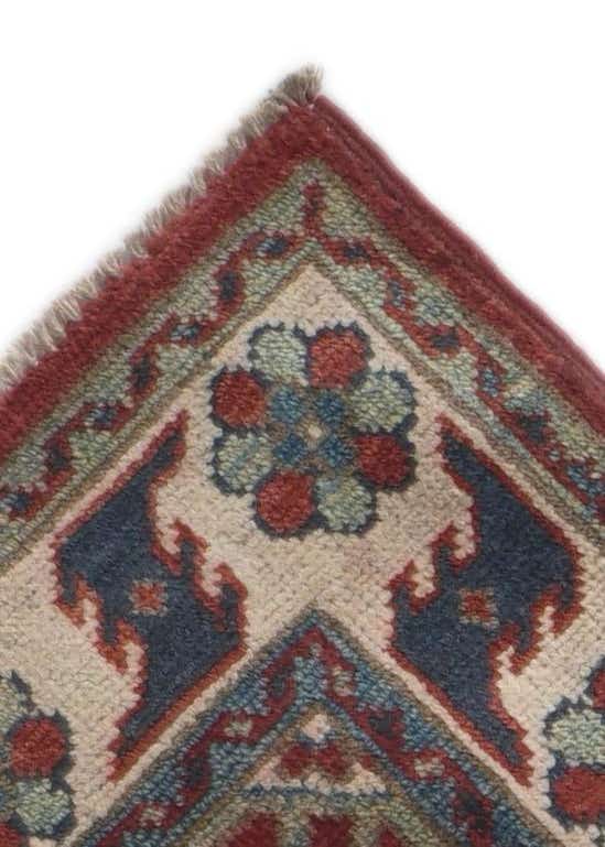 2' 9 x 9' 11 Hand Knotted Kazak Runner Rug