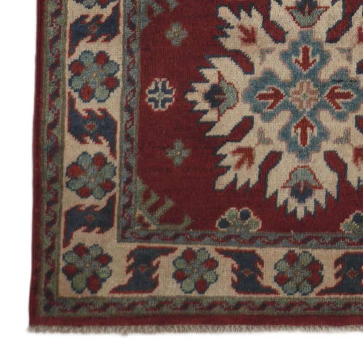 2' 9 x 9' 11 Hand Knotted Kazak Runner Rug