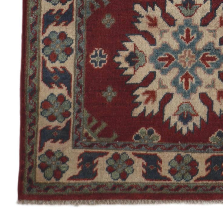 Detail image of 2' 9 x 9' 11 Hand Knotted Kazak Runner Rug