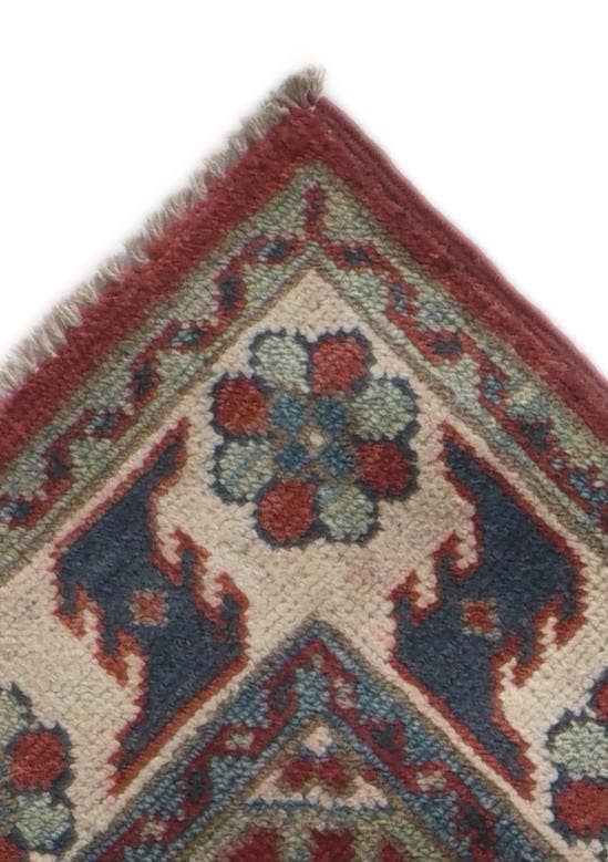 Detail image of 2' 9 x 9' 11 Hand Knotted Kazak Runner Rug