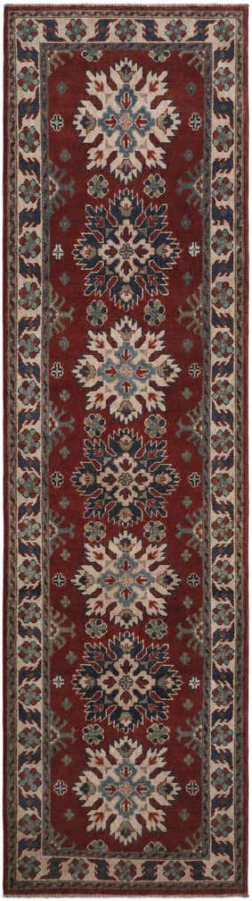 2' 9 x 9' 11 Hand Knotted Kazak Runner Rug