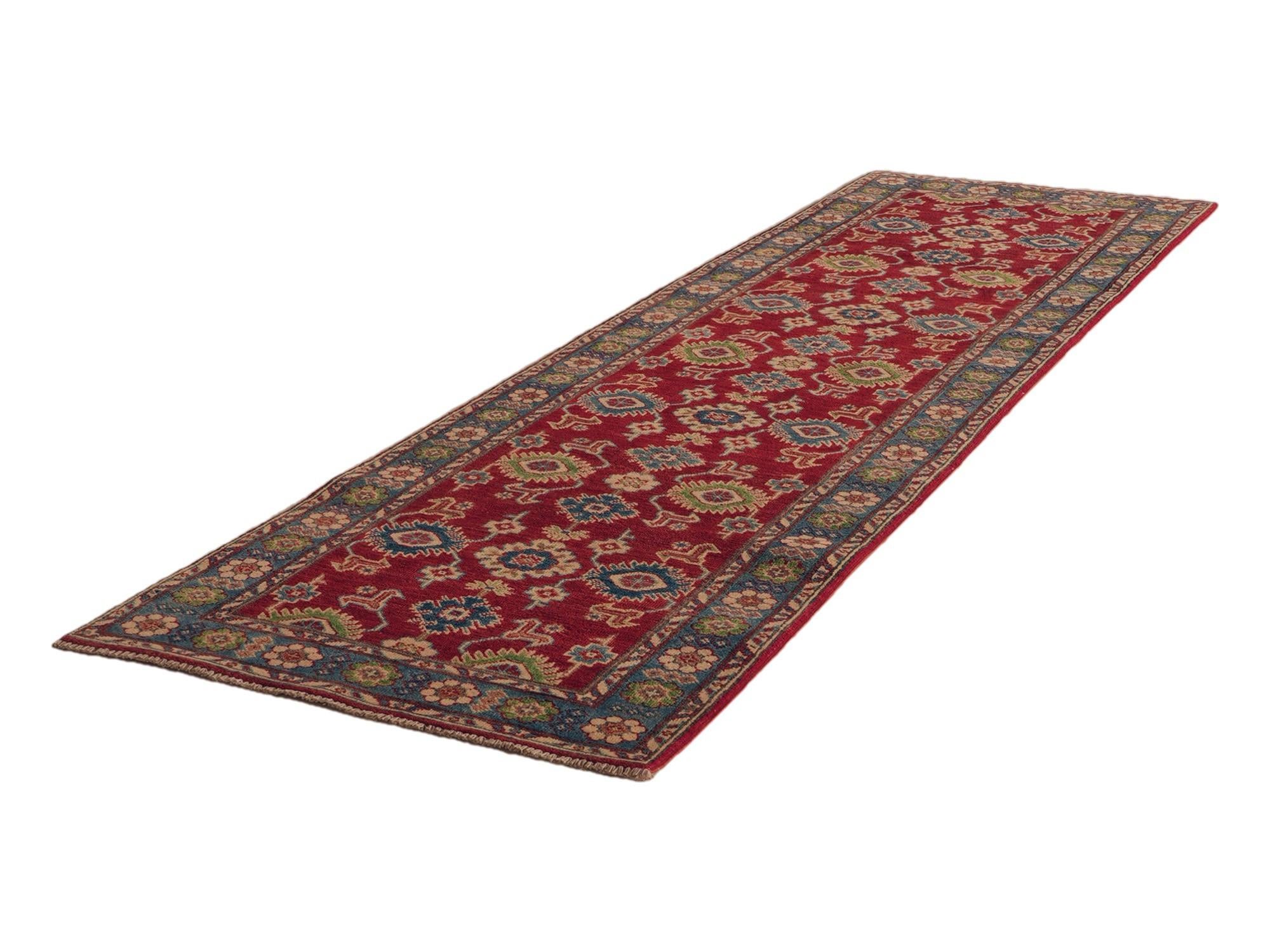 Detail image 4 of 11: 2' 8 x 9' 7 Hand Knotted Kazak Runner Rug