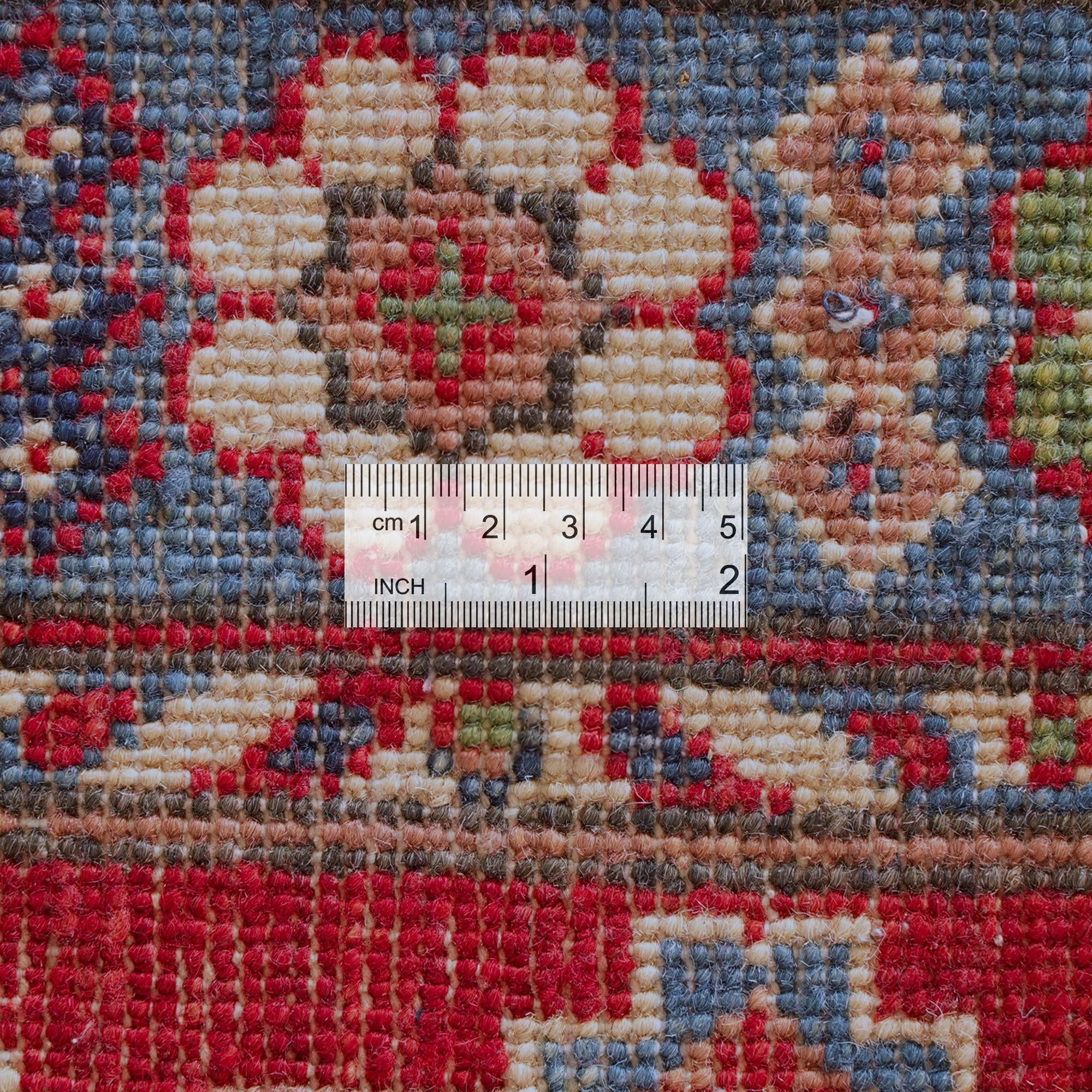 Detail image 9 of 11: 2' 8 x 9' 7 Hand Knotted Kazak Runner Rug