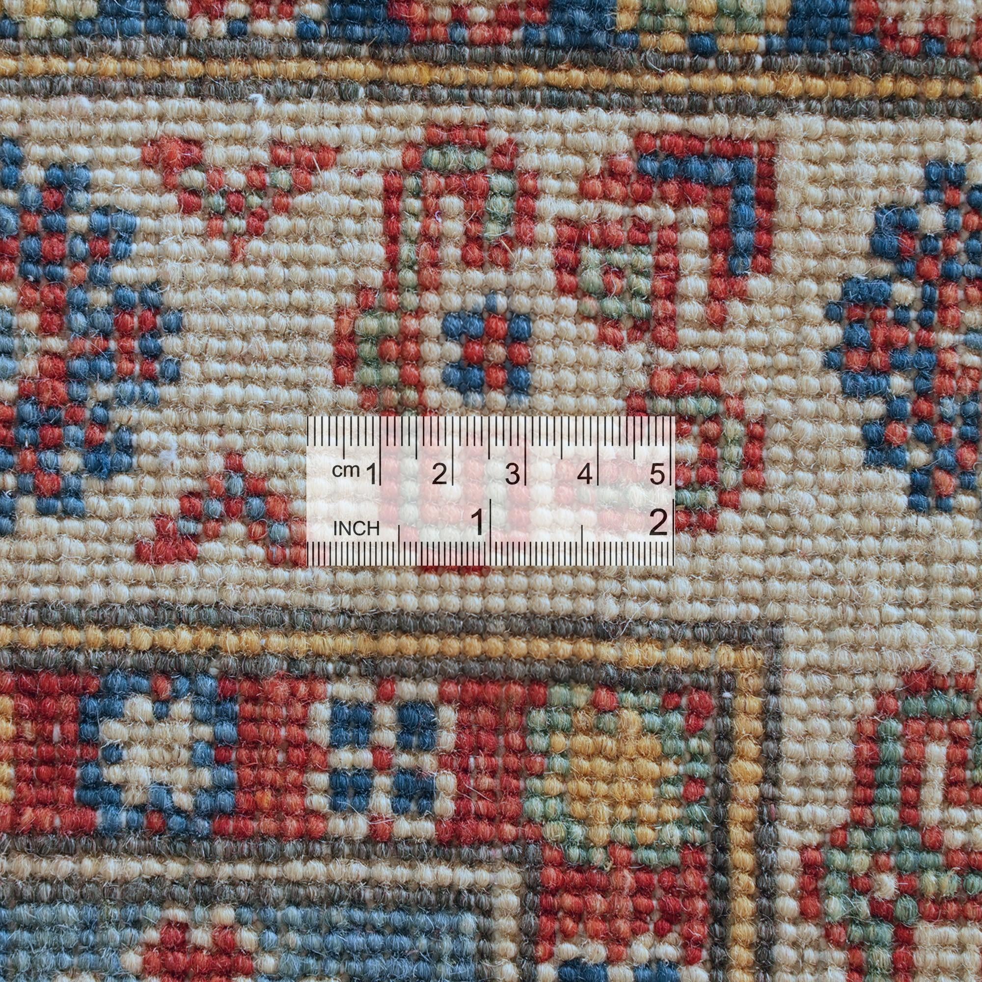 Detail image 10 of 12: 2' 7 x 10' 1 Hand Knotted Kazak Runner Rug