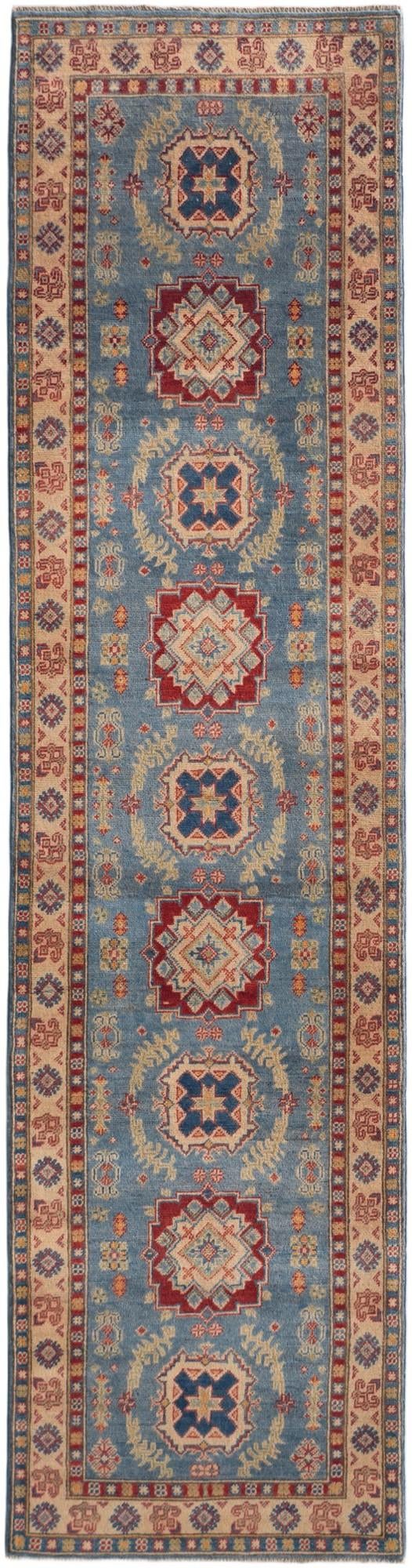 Detail image 2 of 12: 2' 7 x 10' 1 Hand Knotted Kazak Runner Rug