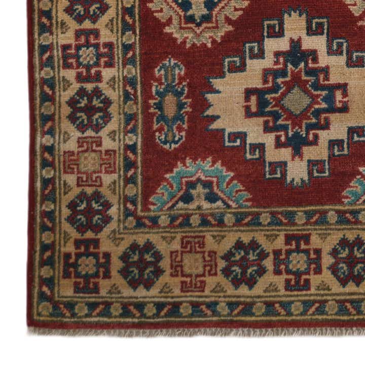 2' 8 x 6' 6 Hand Knotted Kazak Runner Rug