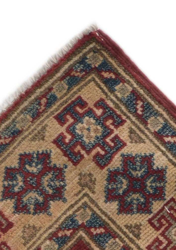 2' 8 x 6' 6 Hand Knotted Kazak Runner Rug