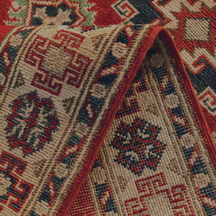 2' 8 x 6' 6 Hand Knotted Kazak Runner Rug