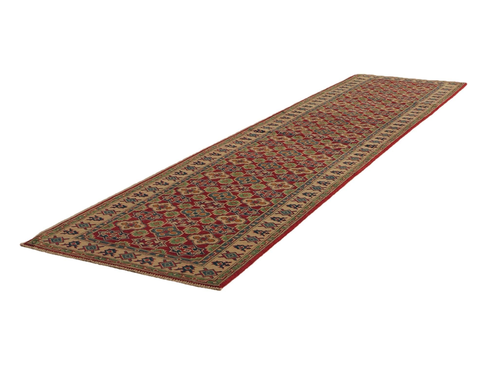 Detail image 4 of 10: 2' 10 x 12' 10 Hand Knotted Kazak Runner Rug