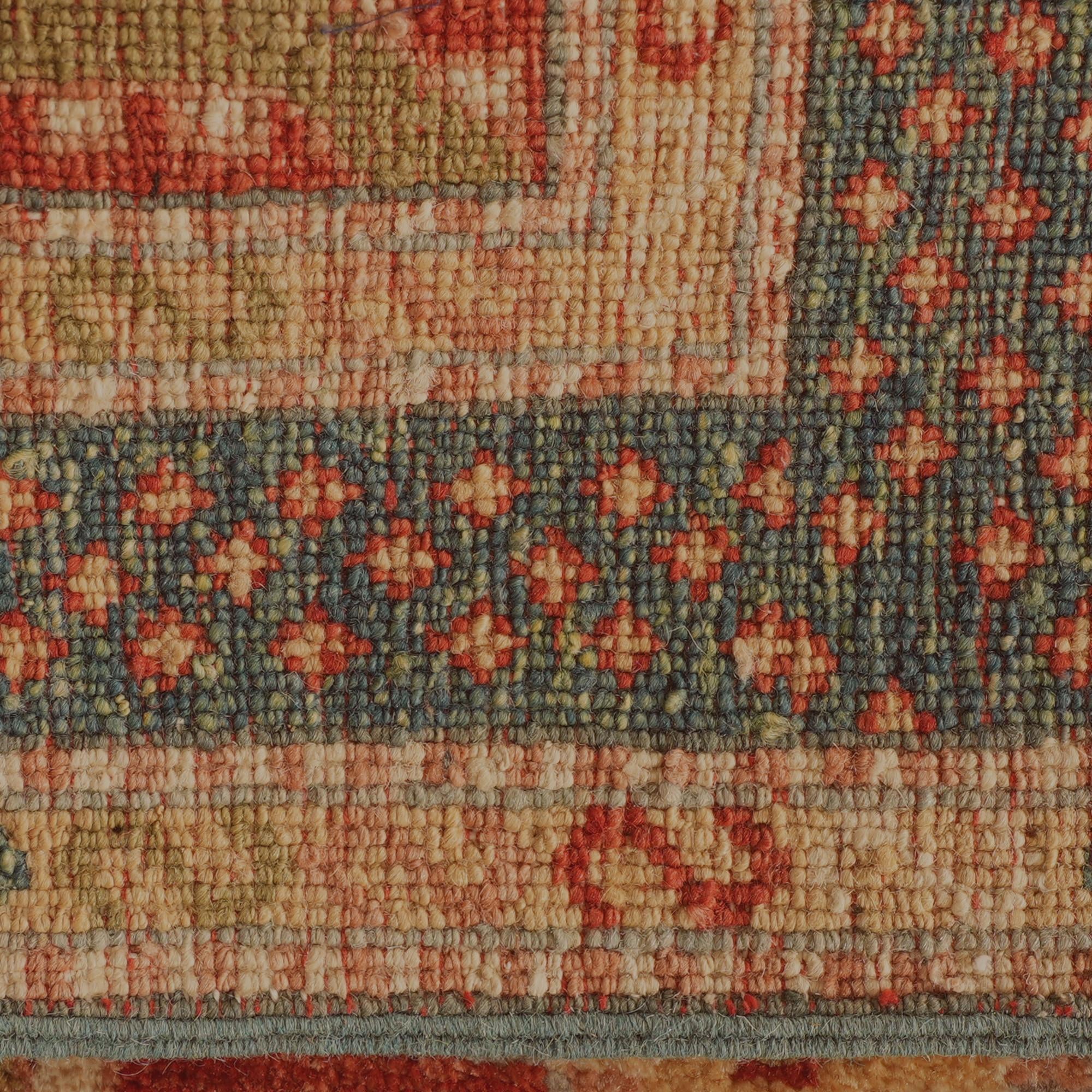 Detail image 8 of 10: 2' x 8' 10 Hand Knotted Kazak Runner Rug