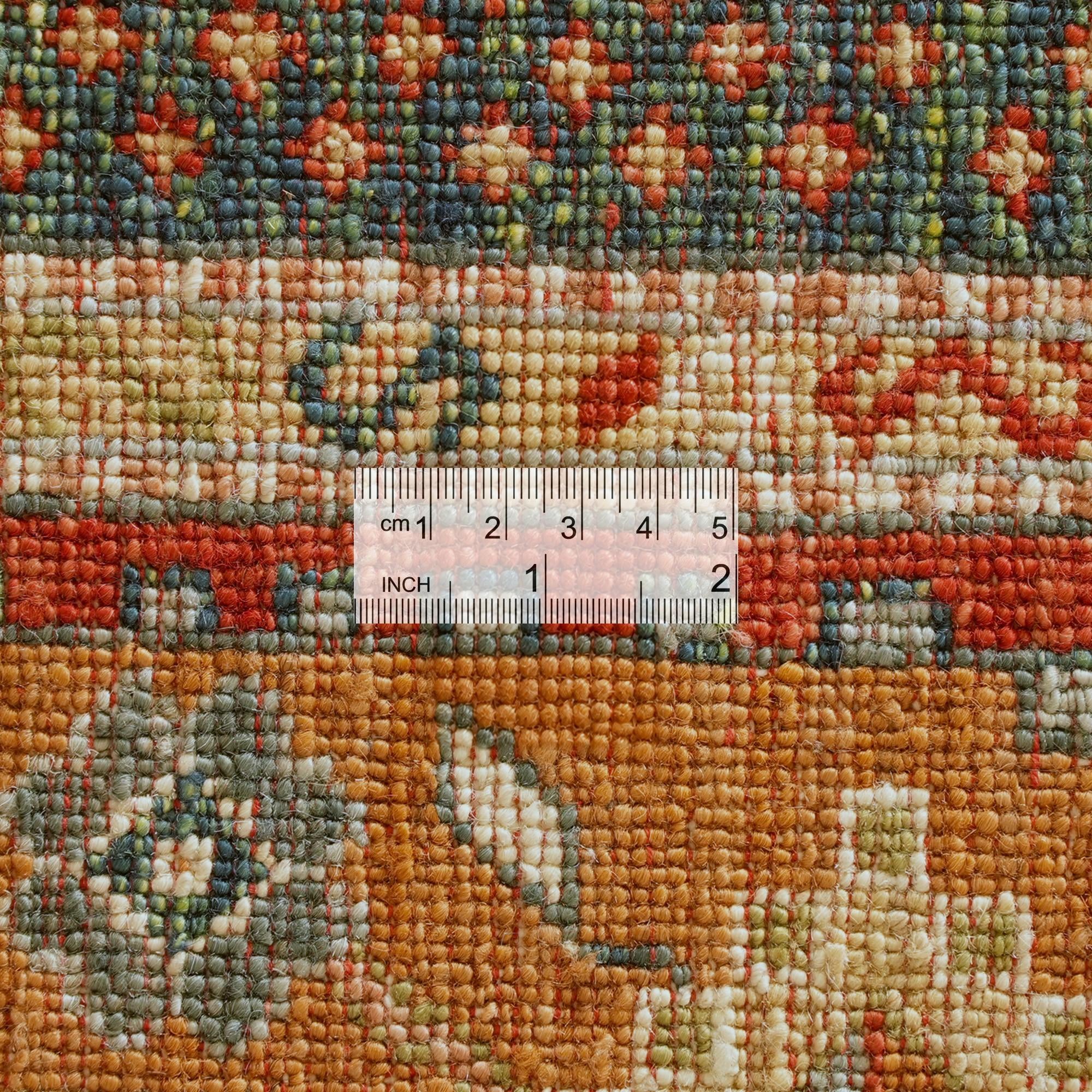 Detail image 9 of 10: 2' x 8' 10 Hand Knotted Kazak Runner Rug